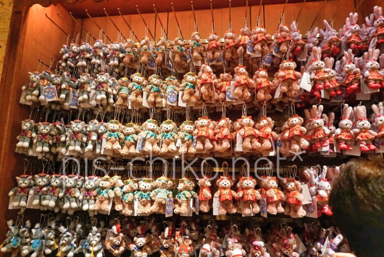 Duffy and Friends'ぬいぐるみキーチェーン
